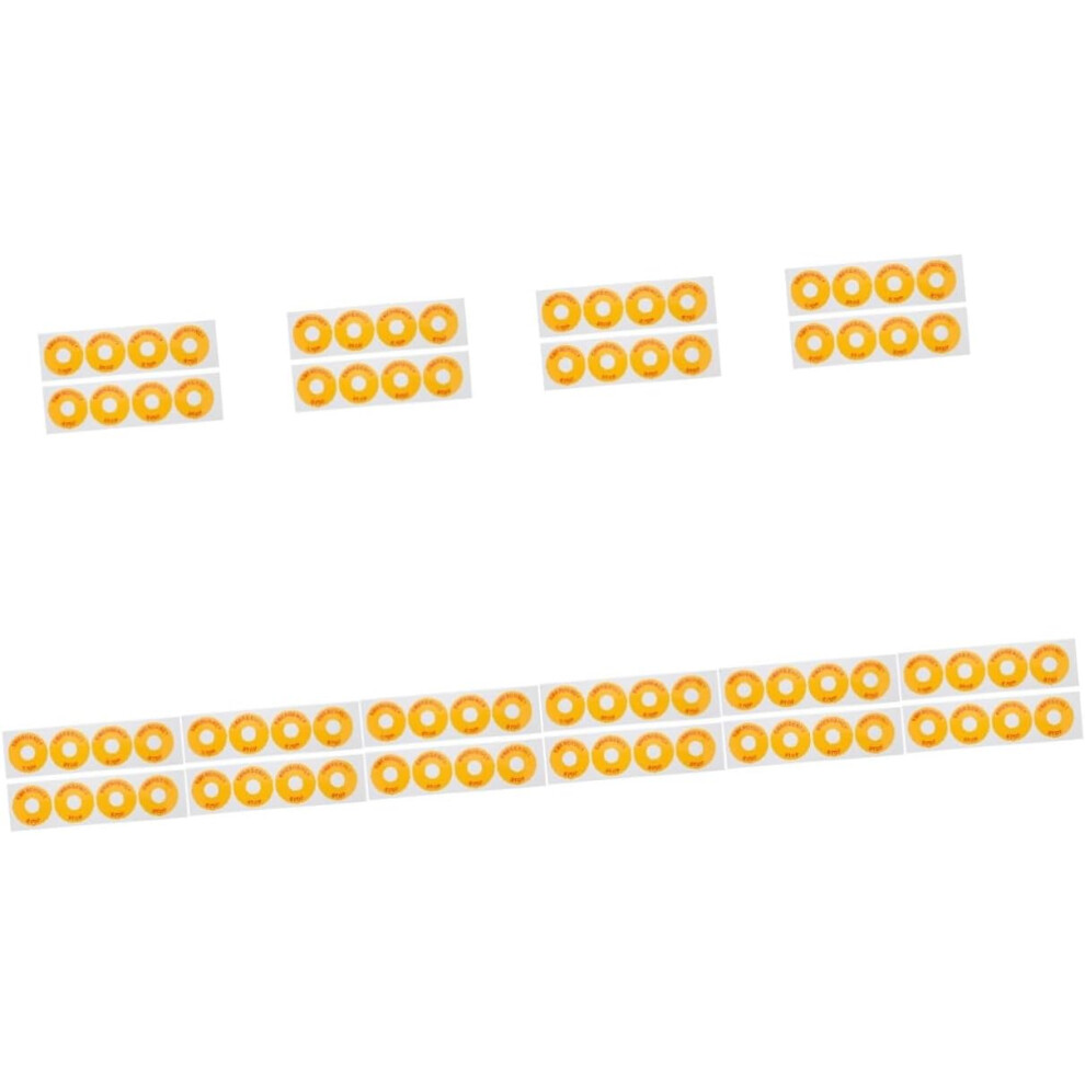 80Pcs Emergency Stop Label Sticker Caution Equipment Safety Stickers For Industrial Areas Emergency Stop Equipment Decal 8686962021103
