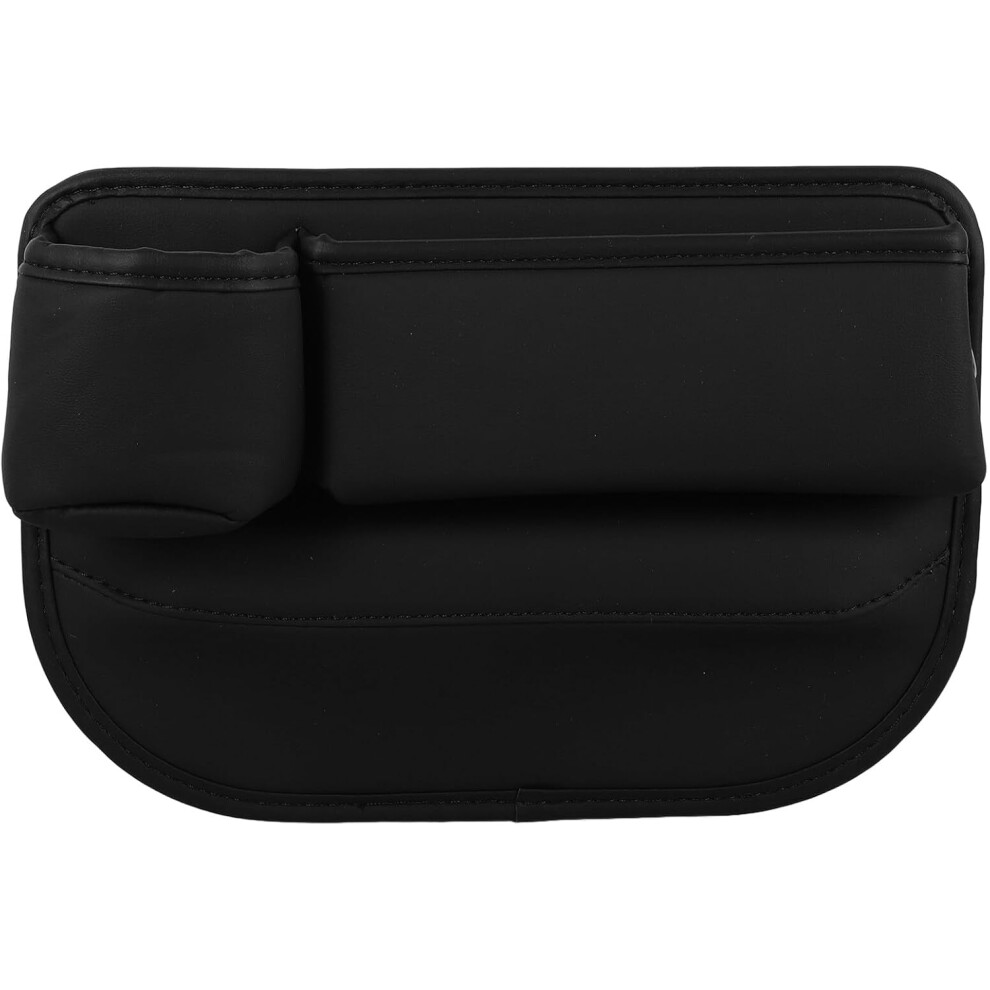 Car Seat Gap Filler Organizer Multi Functional Storage Box For Seat And Console Gap For Car Interior Use Black 5455468523953