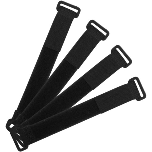 4pcs Dash Cam Mirror Mounting Holder Nylon Straps Lightweight Convenient Replacement Black