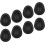 8Pcs Car Cup Holder Insert Silicone Limiter Reducer Coasters Set, Non-Slip Eco-Friendly Silicone 1