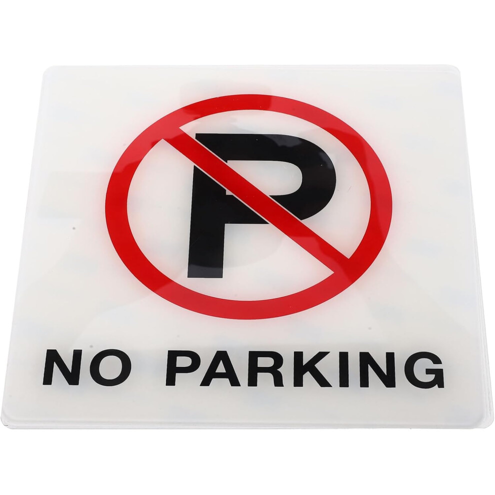 Acrylic Parking Sign No Parking Warning Sign Traffic Notice For Public Areas 8113854437587