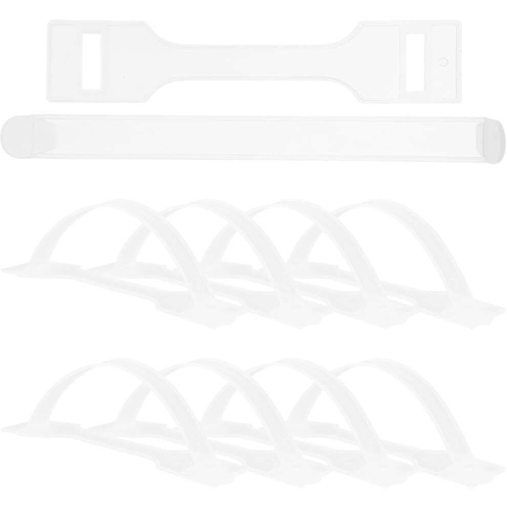 100 Sets Plastic Grab Handles For Milk Cartons And Cardboard Boxes Heavy Duty Replacement Carrying Handles 5455468441080