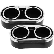 5er-Pack wasserdichte, elastische Badekappen für Damen und Herren, schwarz, hochelastisch, komfortabel