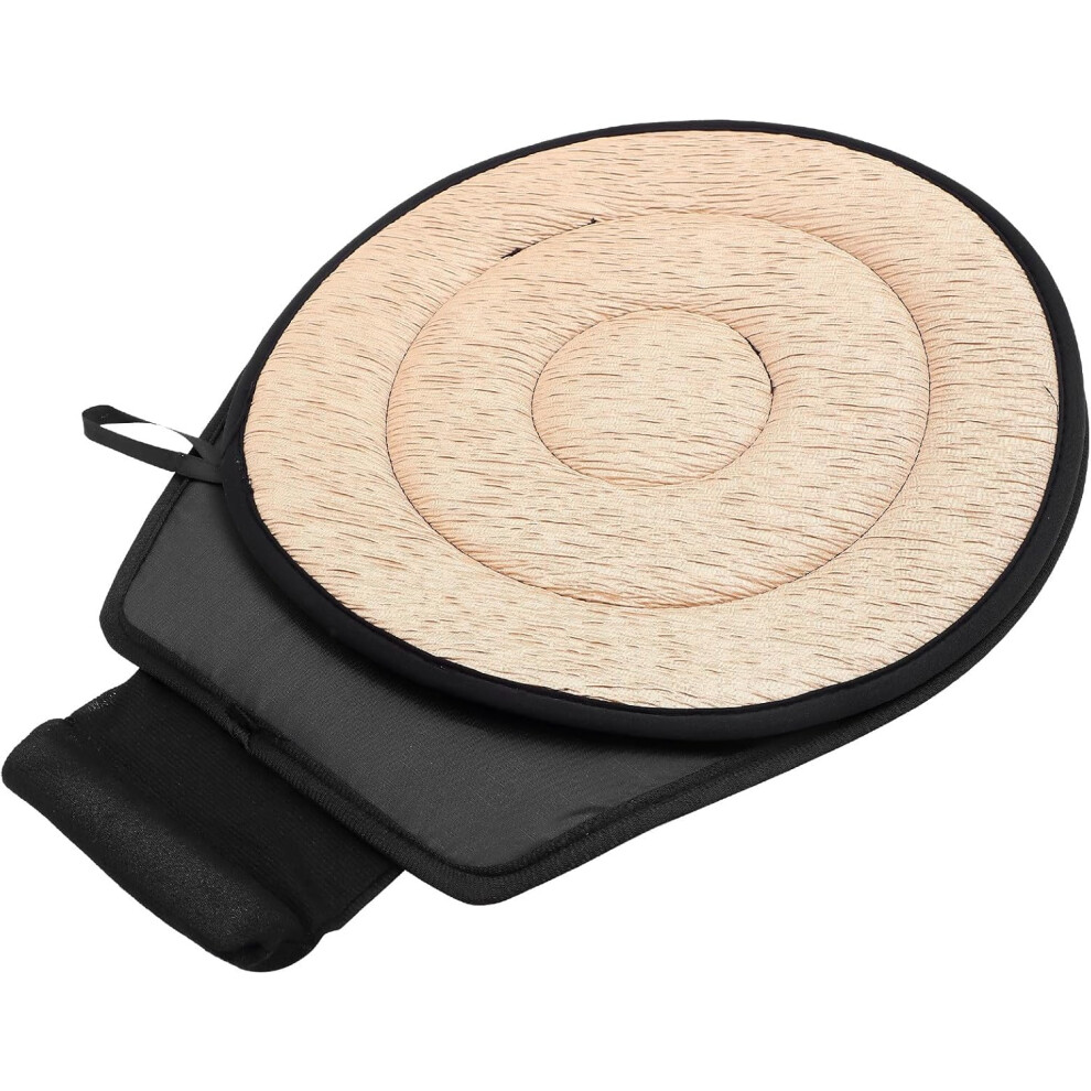 Rotating Car Seat Cushion 360 Swivel Swivel Seat Pad For Elderly Driver Comfortable Beige 5455468523380
