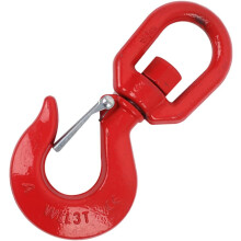 3-tonns svingbar stålkrok. Robust og allsidig bruk med 360-graders svingbar design.