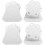 4pcs Helmet Fasteners Visor Clips Football Visor Replacement Clips Secure Attachment 1