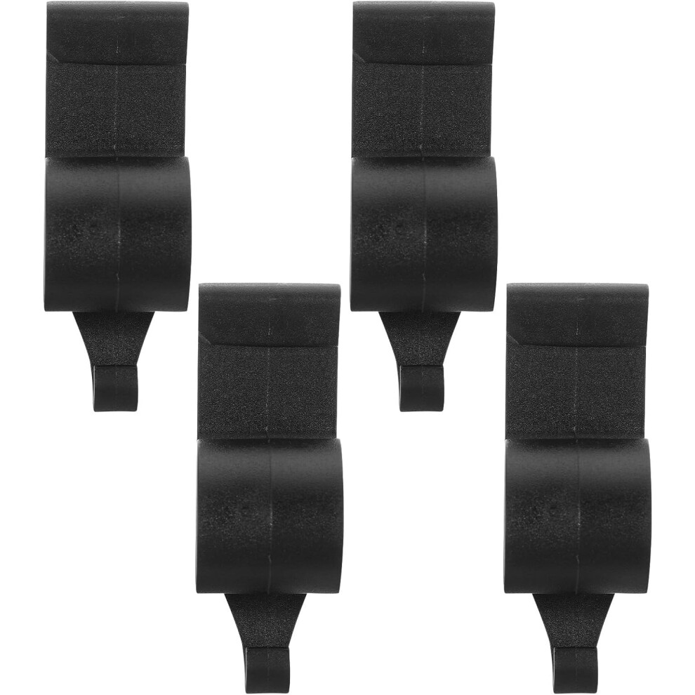 4Pcs Car Trunk Umbrella Holder And Towel Hooks Vehicle Organizer Storage Stand Black 5455468447655