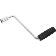 Manivelă pentru rulote, tijă de înfășurare manuală cu soclu de 18 cm
