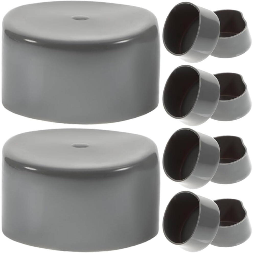 Trailer Hub Cap Rubber Plugs 10Pcs Rubber Bearing Protector Cap Black 5455468450853