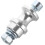 Barco de aço inoxidável de 5 polegadas dobrável Cleat Pull-Up Dock Cleat Acessório de amarramento Flip-Up Heavy-Duty 1
