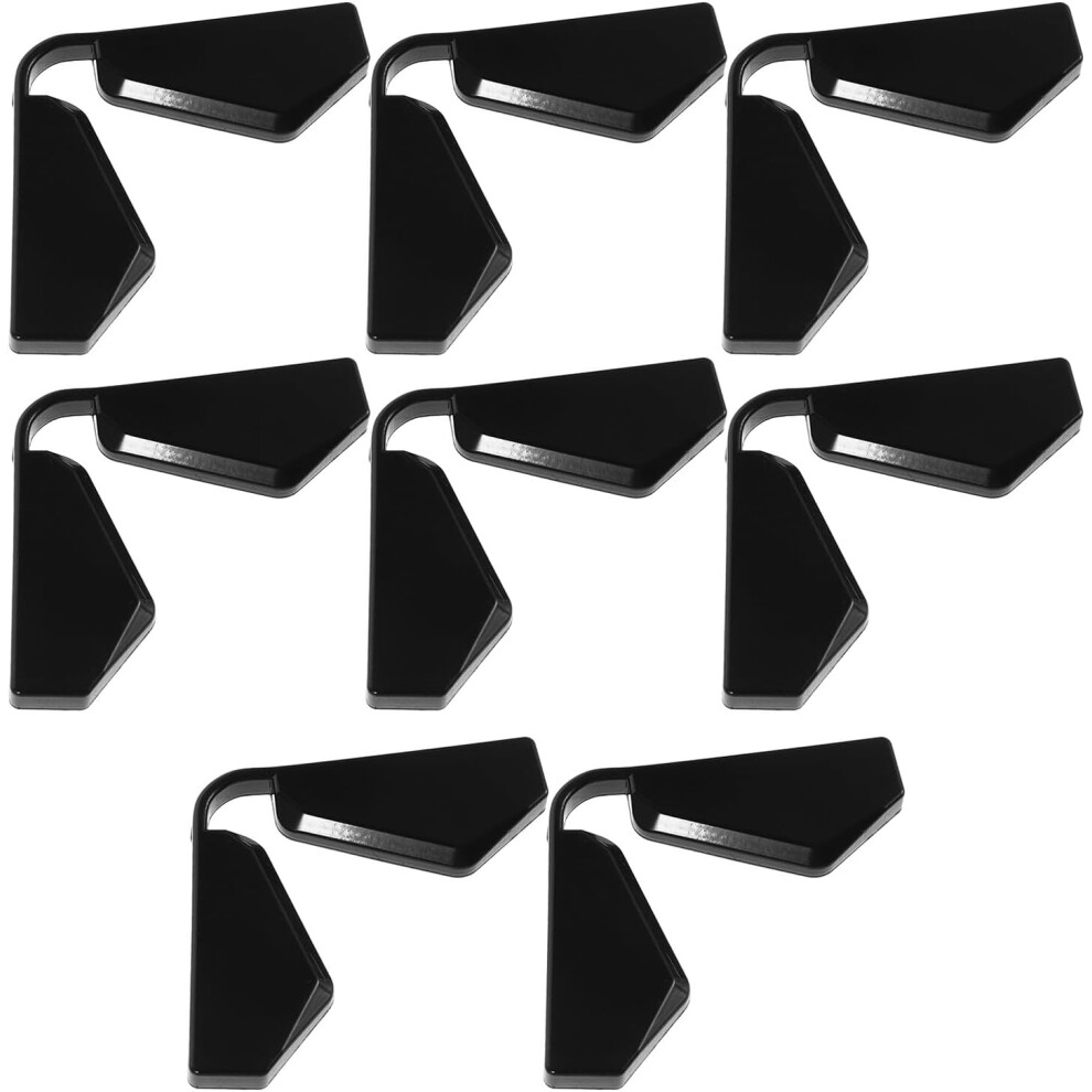 8Pcs Door Collision Strip Edge Guards Silicone Self-Adhesive For Car Vehicle Door Corners Protecting While Parking 5455468440847