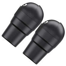 Lot de 2 mini poubelles de voiture avec couvercle, petites poubelles de portière pour voiture, camion et autres véhicules. Organisation intérieure.