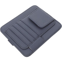 Car Sun Visor Organizer Multi-Pocket Pouch Holder Elastic Bands Pen Holder