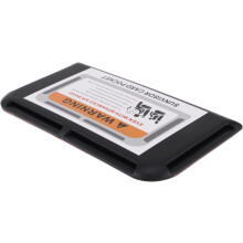 Car Visor Organizer Card Holder Black, Auto Sun Visor Clip with Business Card Slot