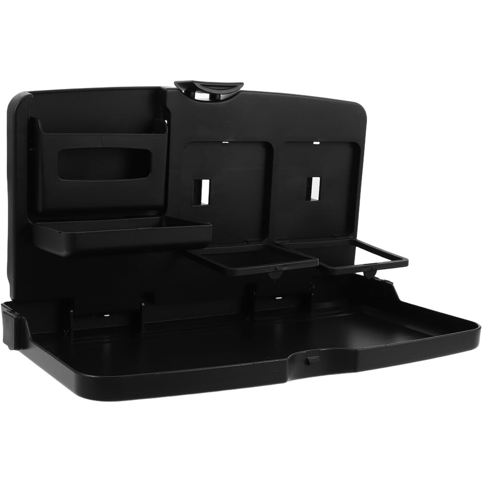 Car Tray Table Foldable Backseat Desk Portable Laptop Stand Table Black 5455468527234