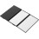 Car Visor Makeup Mirror Foldable Black Vanity Mirror for Car Interior Accessories 1