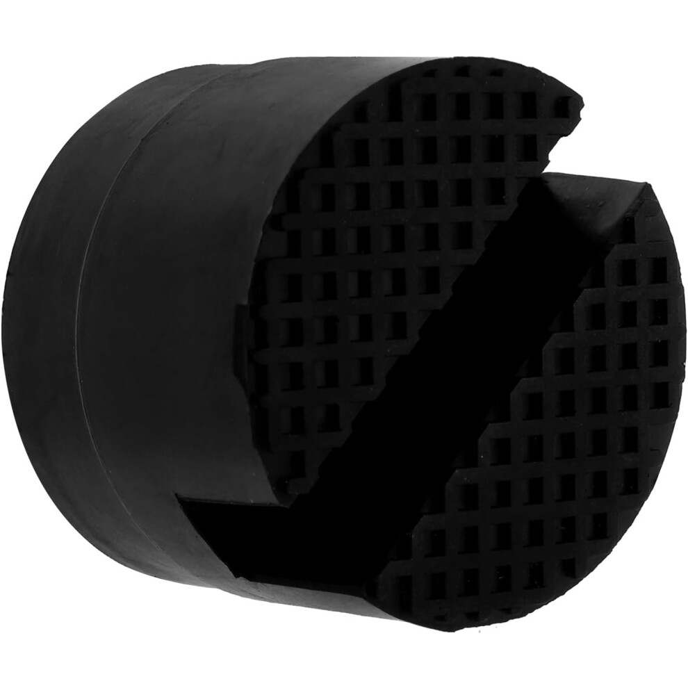 Rubber Jack Pad Pinch Weld Jack Pad With Stabilizer Adapter Suitable For Car Rv Maintenance Black 5455468450891