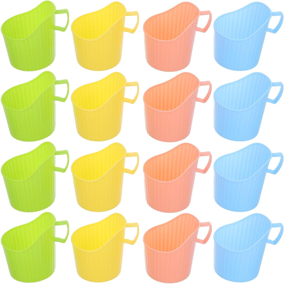 Anti-Scald Paper Cup Holder 20Pcs Heat-Resistant Sleeve For Coffee And Tea Cups Suitable 5455468444692