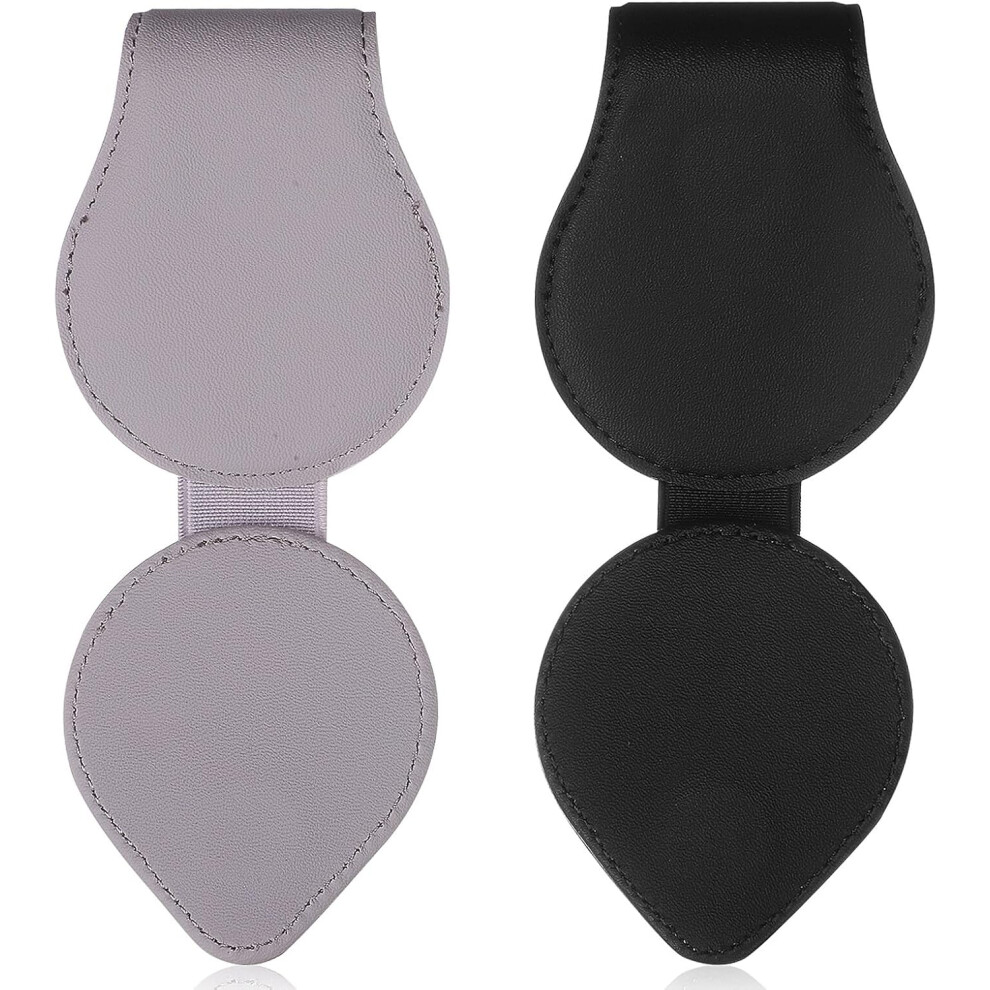 2Pcs Car Visor Glasses Holder Magnetic Clips Universal Auto Sunglass Holder 5455468448614