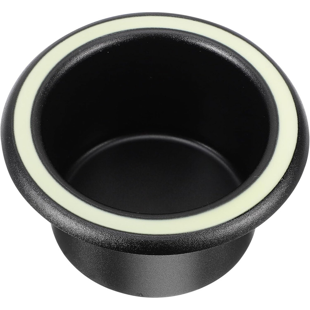 Car Cup Holder Insert For Rvs And Boats Night Sofa Cup Holder Replacement Black/Light 5455468444852