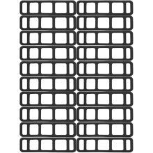Tragbare Whiteboard-Tafel für Jungen und Mädchen, wiederverwendbare Antworttafel
