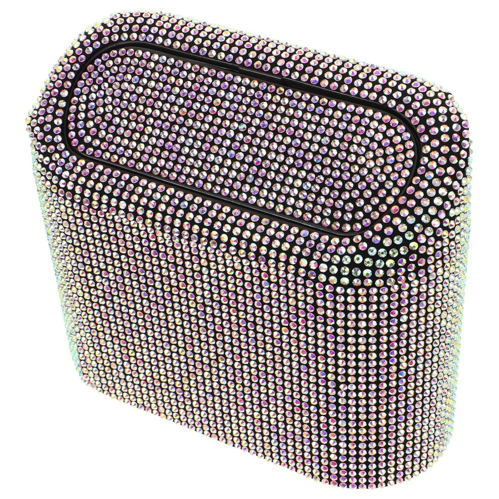 Car Trash Can Hanging Mini Bin Lid For Auto Storage Bin Leakproof Design For Car Interior Trash Can 5455468526756