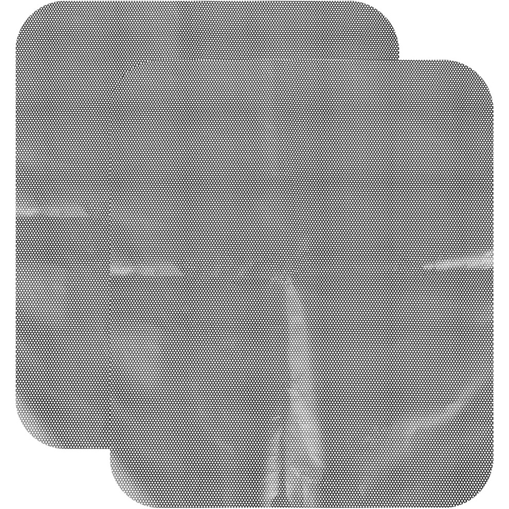 Car Sunshade Electrostatic Film 2 Pairs Uv Protection Heat Insulation Window Stickers Black 5455468529924