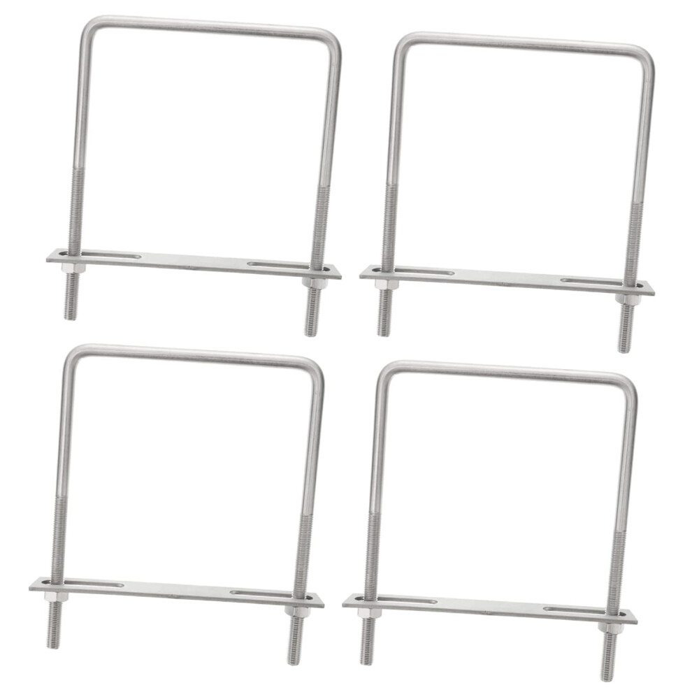 4Pcs Square U Bolt Stainless Steel Boat Trailer Right Angle Bolt For Boat Accessories 5455468531286