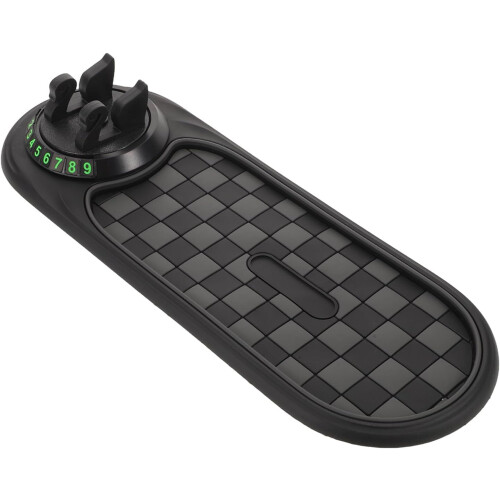 Antislip autotelefoonhouder, multifunctionele dashboardhouder voor SUV's en auto-interieur.