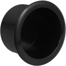 Držiak na poháre Precision Couch, náhradný držiak na poháre, zapustený 79 mm, všestranné použitie, čierny, minimalistický dizajn