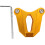 Funda protectora para llave de motocicleta, color dorado. 1