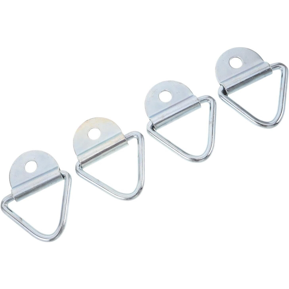 4Pcs Truck Fixing Ring Tie Down Anchors For Cargo Loading Trailer Rv Boat Van Bed Anchors Load Hook 5455468451874