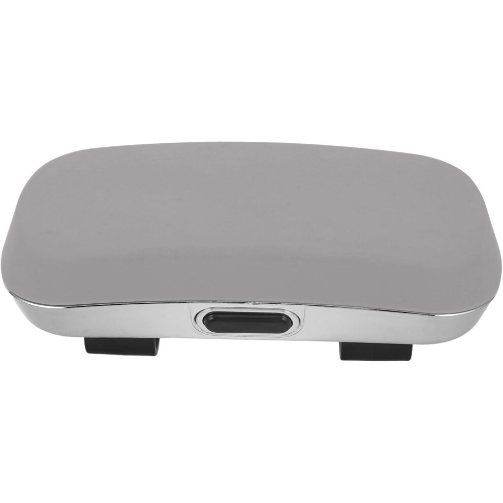 Car Sunglasses Case Press To Open Visor Clip Sunglasses Holder Clip For Auto Eyewear Storage Box Grey 8603788525257
