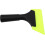 Car Window Squeegee with Soft Rubber Blade, Anti-Slip Handle, Green TPU Scraper 1