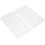 2pcs Ski Repair Scraper aço inoxidável Ski Tuning Tool Board Waxing Scraper 1