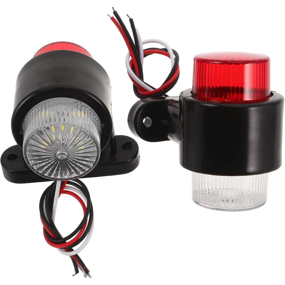 Trailer Dual Warning S Round Marker S For Tow Trucks Signal Lamps For Trailers Rvs And Vehicles Light 5455468531392