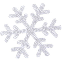 DIY-Autoaufkleber mit Schneeflocken-Strasssteinen, 3D-Autoaufkleber für Stoßstange und Fenster – ideal zur Fahrzeugdekoration