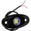 LED-billampor i aluminiumlegering med vita stenar 1