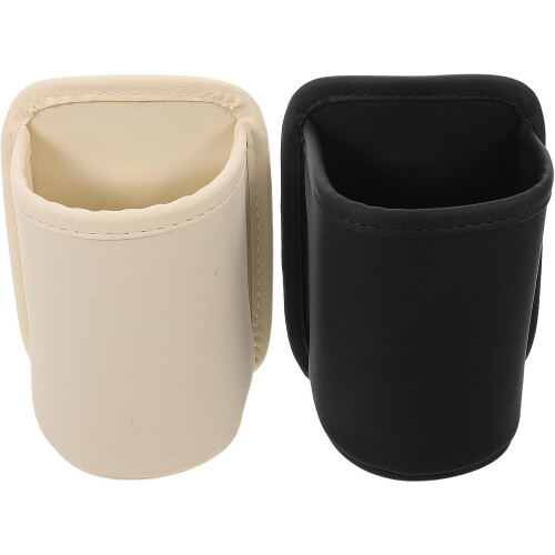 2pcs Car Cup Holder for Rear Seats Multi Functional Cup Holder Organizer