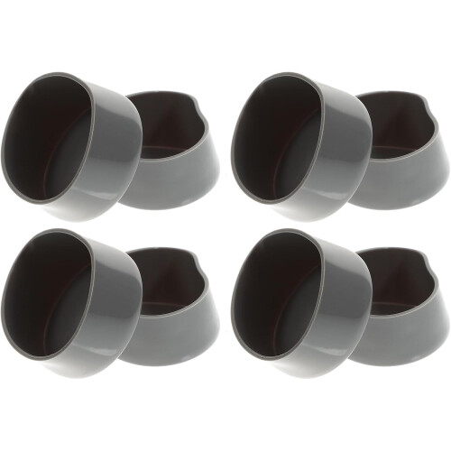 Ensemble de 8 protections de roulements de roue de remorque, capuchons en caoutchouc de 1,98 pouce