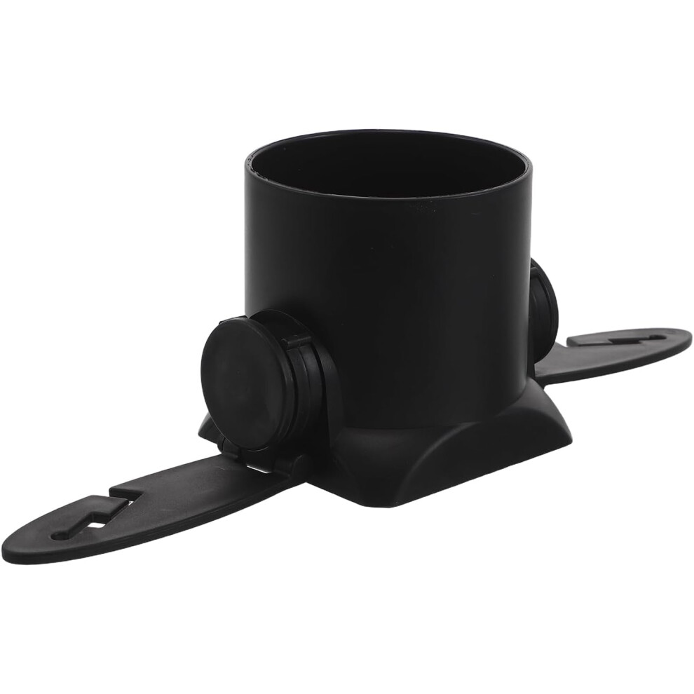 Universal Kayak Beverage Rack Paddle Board Cup Holder Plastic Boat Drink Holder Black 8603788492856