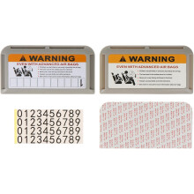Car Sun Visor Cards Holder 2pcs Grey Plastic Clip Organizer Auto Interior Accessories for Vehicles Sunshade Use