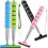 Telescoping Side View Mirror Squeegees 4pcs Mini Car Water Scrapers Retractable Rearview Mirror Wipers 1