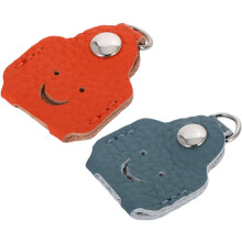 Juego de 2 fundas protectoras de cuero para teclas Creative Key Caps