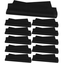 50 Stück schwarze Vliesstoff-Autofußmatten 42x53cm Universal-Autofußmatten