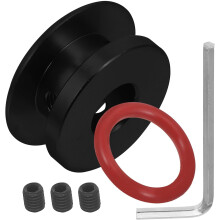 Schaltmanschettenring 12 mm Schaltknaufmanschettenbegrenzer mit festem Sockel Schwarz