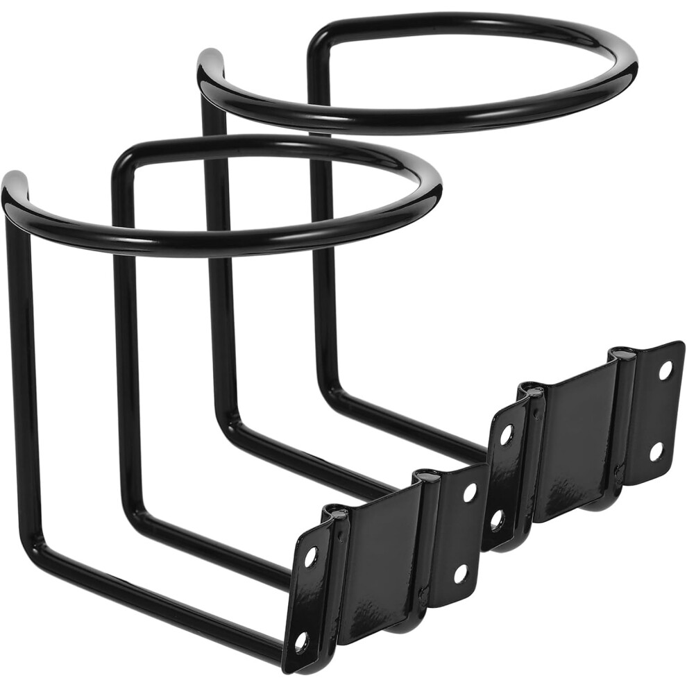 2Pcs Universal Cup Holders For Boats And Cars, Mounted Beverage Drink Holders Black 5455468525070