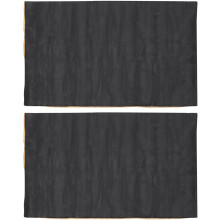Panneaux d'insonorisation pour voiture (2 pièces) : réduction du bruit du moteur, des portières et du plancher.