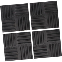 4pcs Shock Absorbing Pads Vibration Mat Rubber Elastic Sound Pads Dampening for Washing Machine