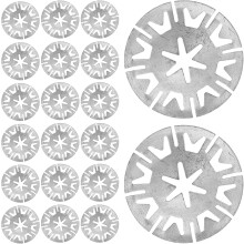 30 clips de fixation pour isolation thermique et protection anti-éclaboussures